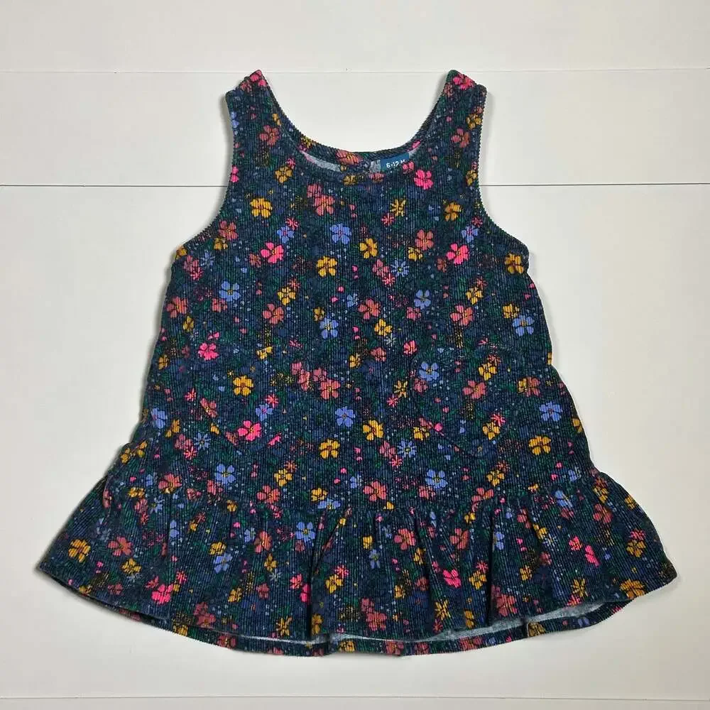 Old Navy Baby Girls’ Heart Pocket Corduroy Dress Size 6-12M - Picture 1 of 3